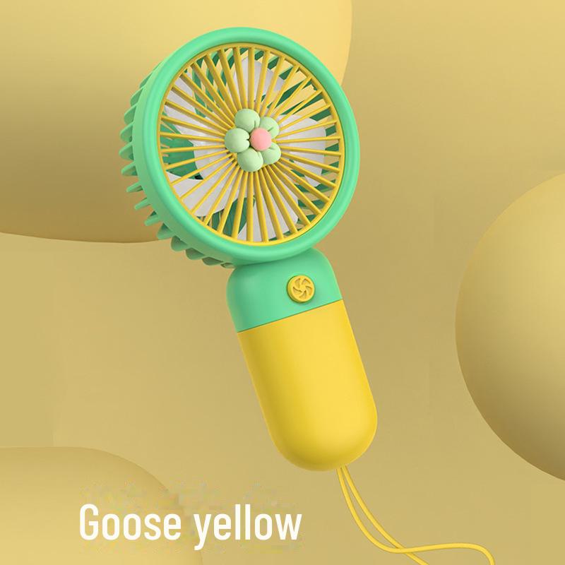 New Flower Mini Portable USB Handheld Fan - Summer Fresh and Compact Electric Fan