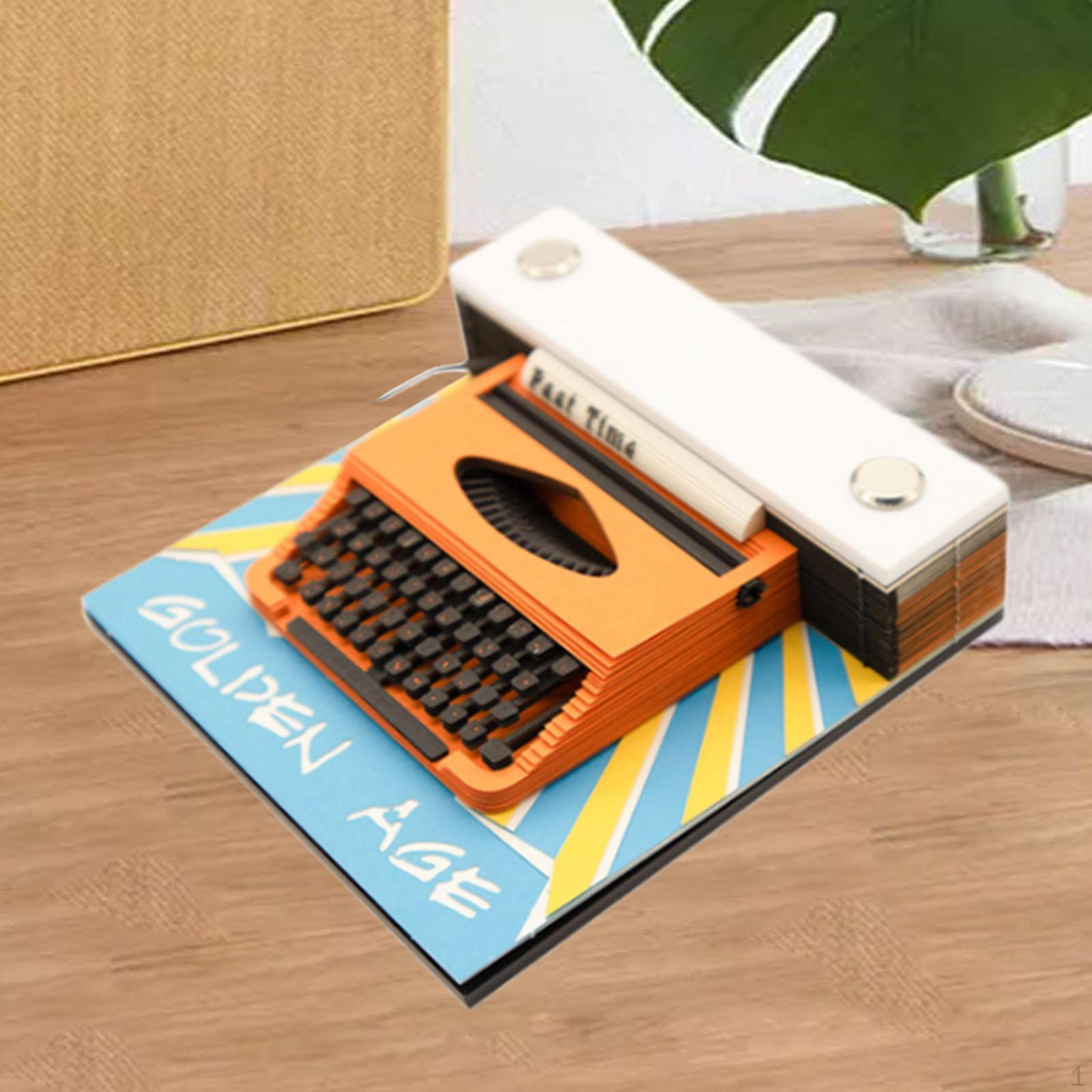 Memo Pad Writing Note Pad,80 Sheets Pocket Orange Thick Paper Notepad Notebook for Grocery Office