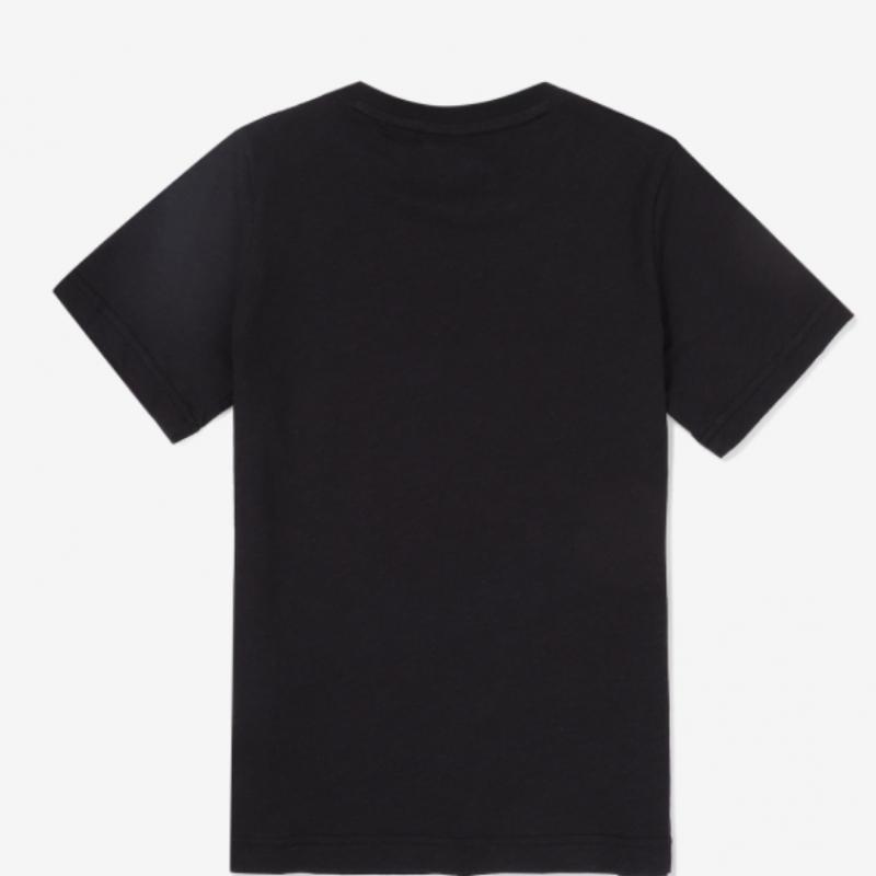 [fila Kids] Camping Graphic Emoji T shirT  Fk2rsf2204x Blk  q0zFk2rsf2204xBlk