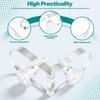 15 Clear Acrylic Corner Brackets For Boxes Heavy Duty Fixing Clips Detachable Fasteners Practical Transparent Angle Connectors