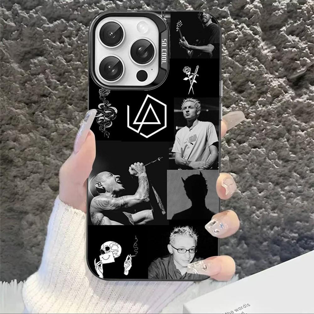 L-Linkin Meteora P-Park Phone Case For IPhone 16 15 14 13 12 11 Pro Max X XR XSMAX 8 7 Plus Matte Shockproof Back Cover