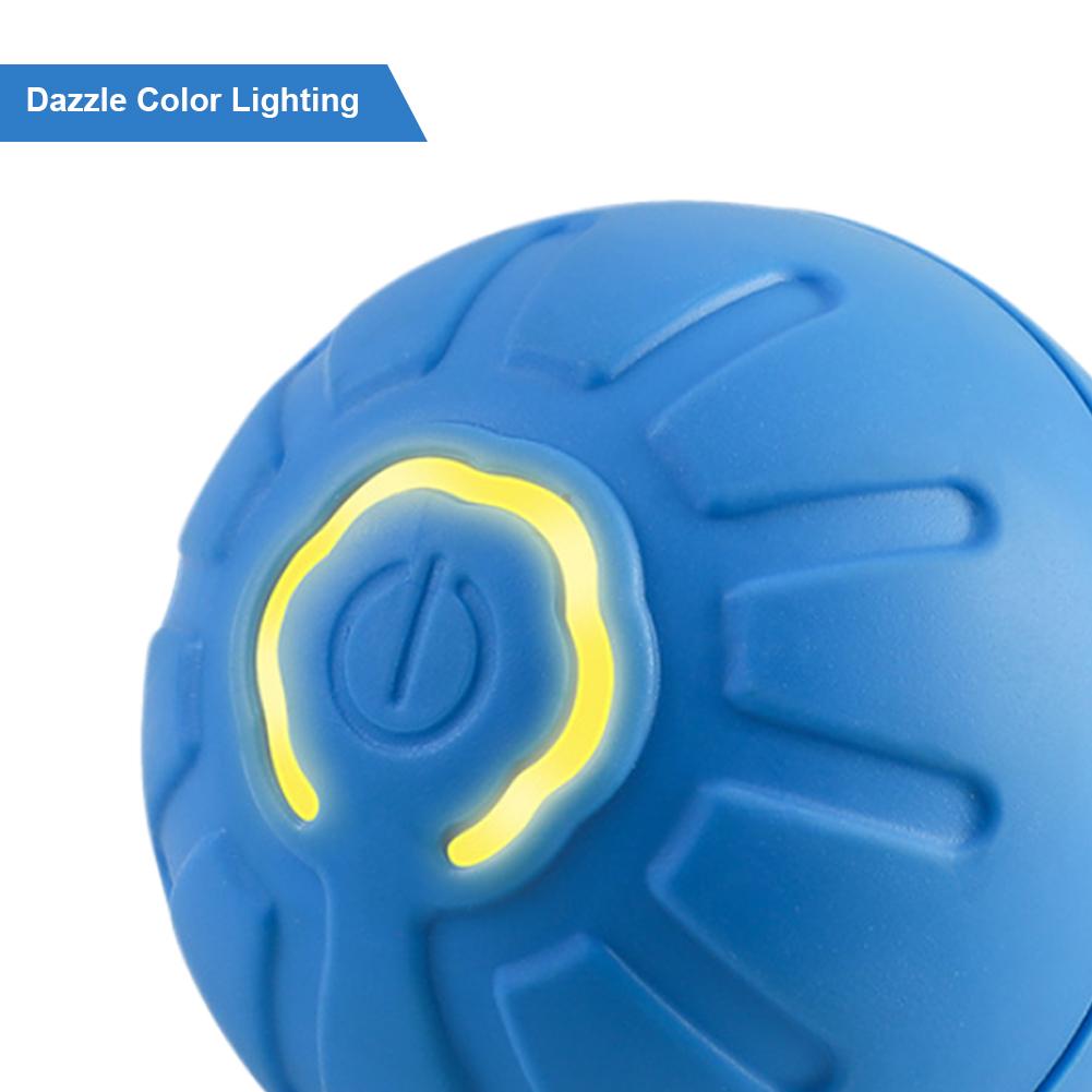 Intelligent Electric Cat Ball Toys Self-Moving Automatic Rolling Cat Toys 100mAh Electronic Rotating Cat Ball for Cats Training