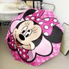 1PC Minn Mouse Printed Umbrella Folding umbrella, automatic umbrella 8-Frame for Travel, camping Fan gifts Christmas Gifts