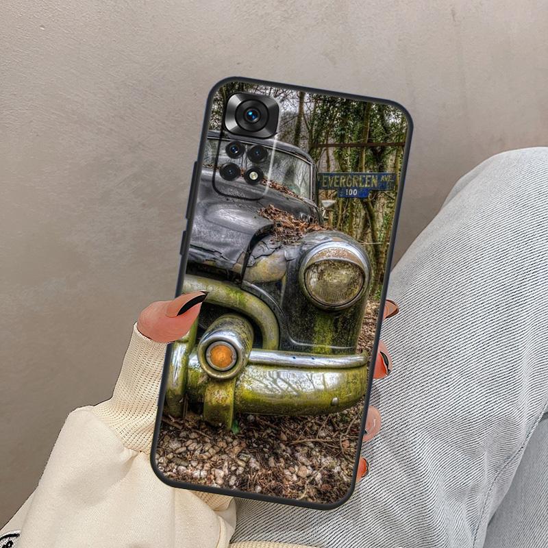 Old Retro Tractors Car For Xiaomi Redmi Note 13 9 10 11 12 14 15 Pro Plus Case Cover For Redmi 14C 10C 12C 13C 15C
