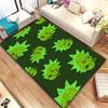 Ricky and Morty pattern rug, digitally printed non-slip decorative rug, a housewarming gift for family and friends.
