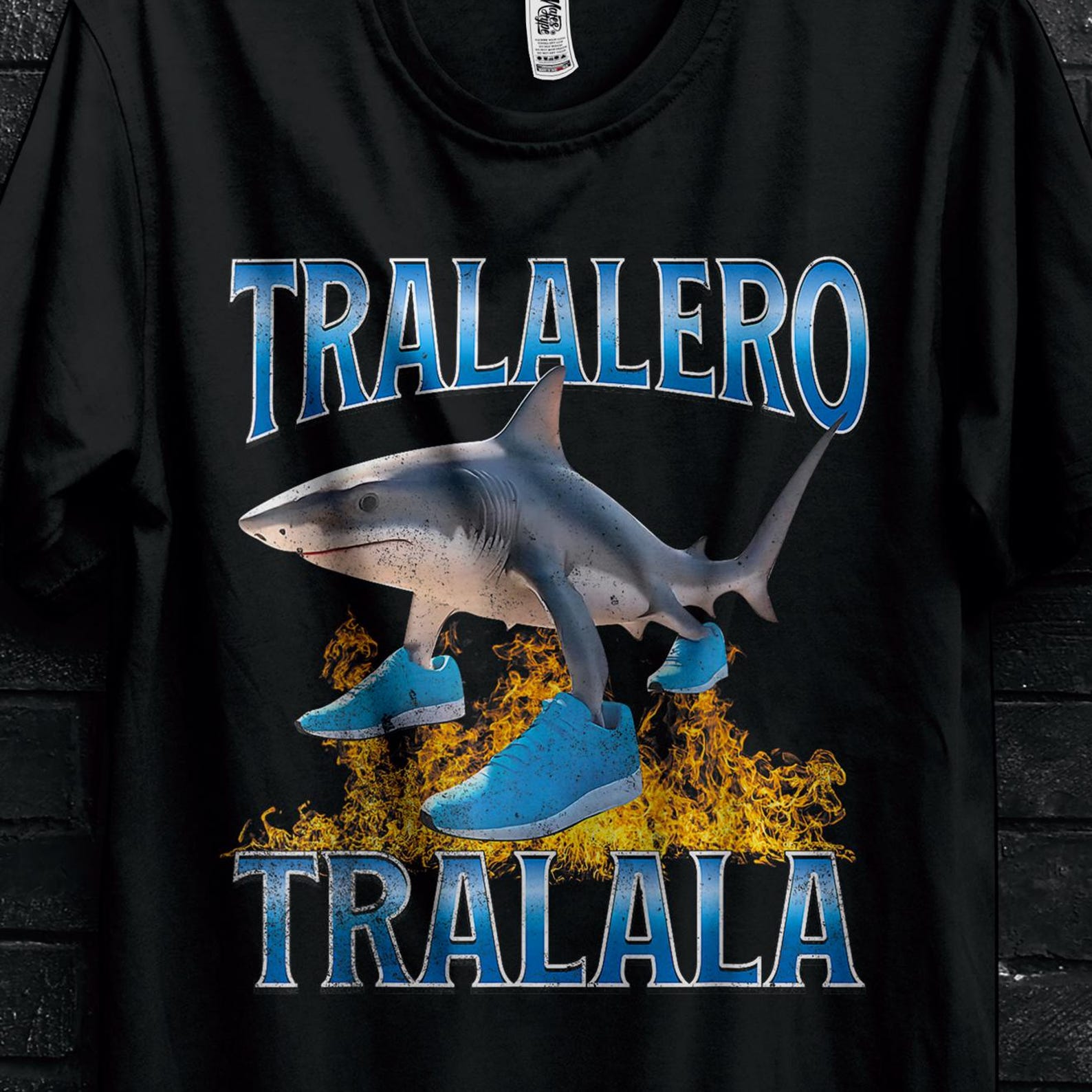 Trallallero Trallalla Funny Italian Brainrot Meme T-shirt, Cactus Elephant, Dank Memes Tshirt, Unhinged Clothes, Lirili Larila, Stupid Gifts 2XL