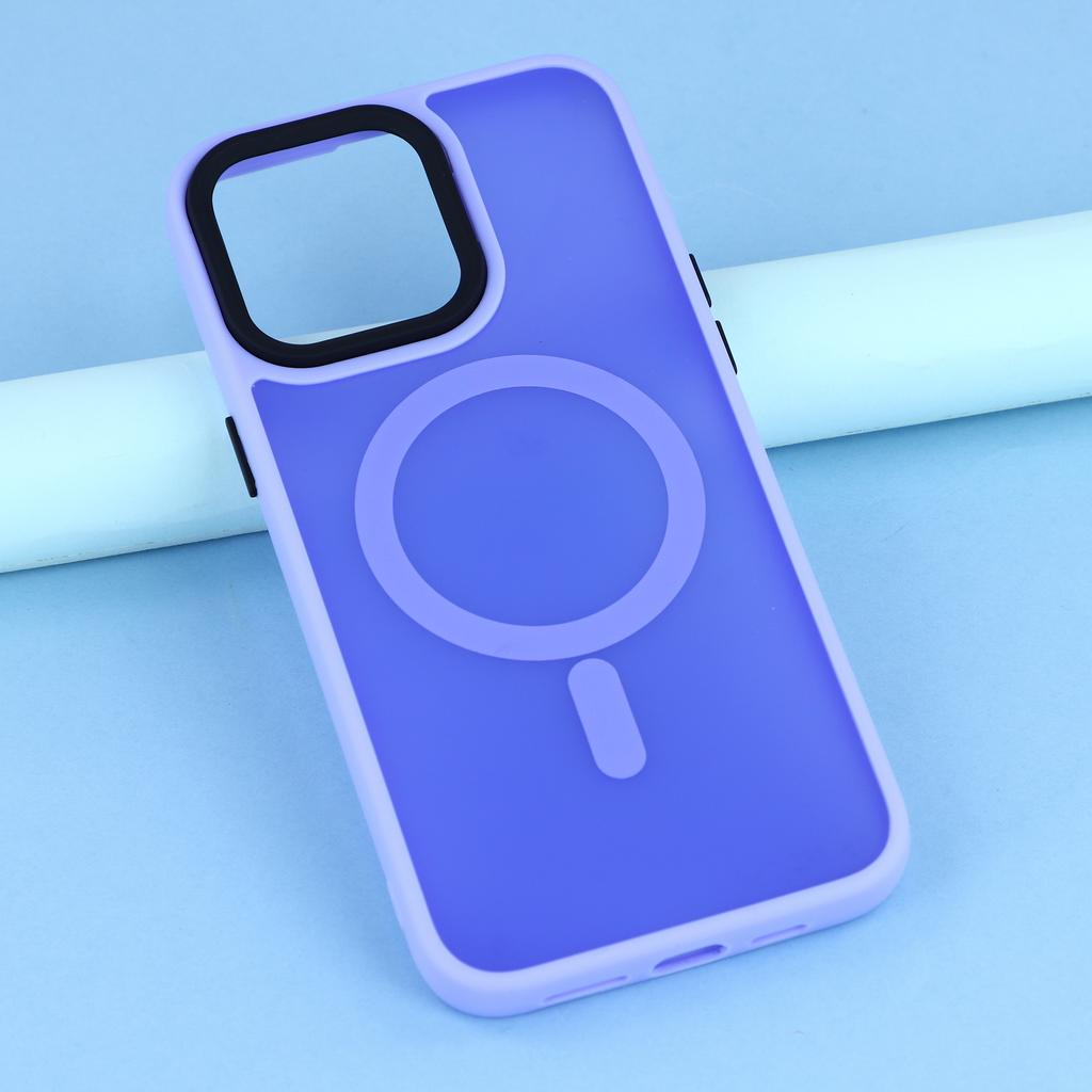For iPhone 14 Pro Case Compatible with MagSafe Skin-Touch PC + TPU Phone Cover