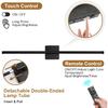 Battery Operated Wall Sconce with Remote, 3000K-6000K Dimmable Sconces Battery Operated 360° Rotatable, Wireless Wall Lights for Living Room,