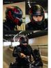 Certified Electric Motorcycle Helmet - Unisex Full Face, All-Season, Winter Warm, Safety Helmet