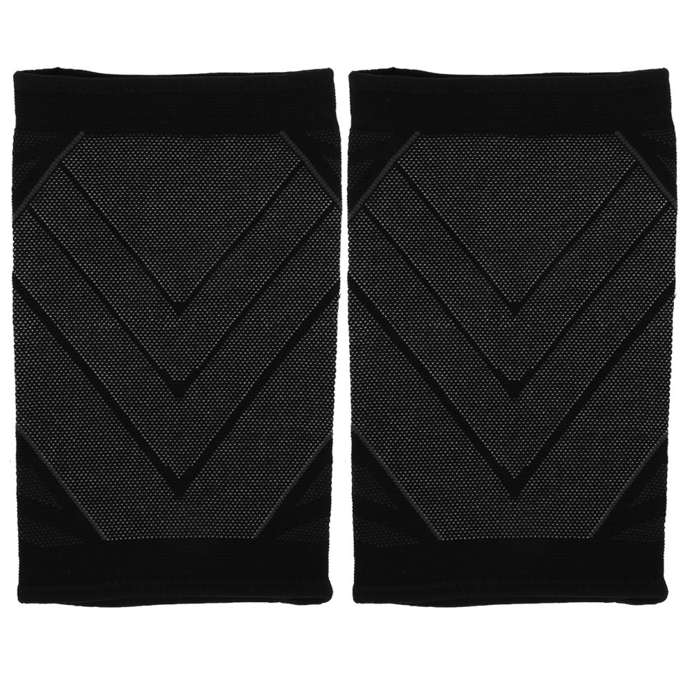 Unisex Allgemeine Outdoor-Sportarten Knieschoner Elastische Strick-Kniepolster für Fußball BasketballL