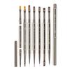 Double Head Nail Brush Metal Handle Uv Gel Liner Brush Painting Drawing Pen Crystal Acrylic Nail Art Manicure Brushes Tool