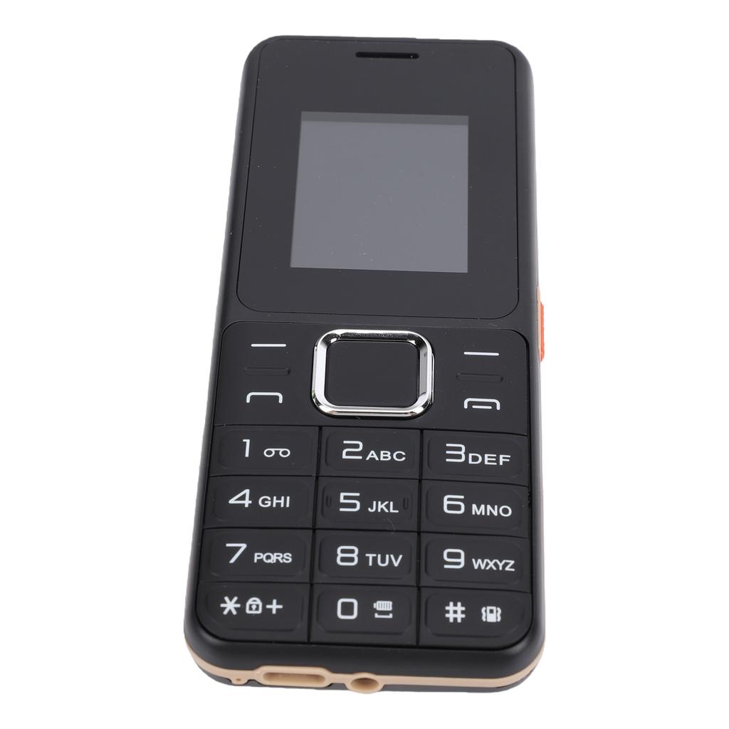 2G Cell Phone 1.8 Inch Screen 3 Card 3 Standby Large Battery Mobile Phone Support Bluetooth Camera Flashlight