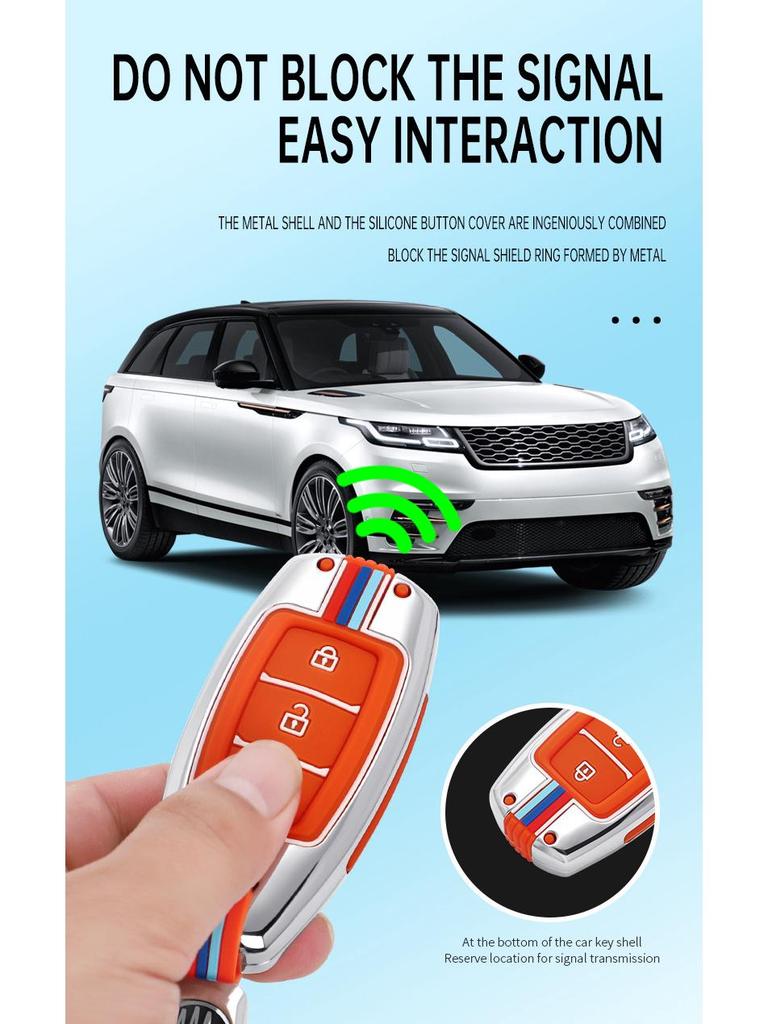 Compatible Key Case for Beijing Hyundai: Mistra, Elantra, ix35, Festa, ix25, Verna, Sonata, Santa Fe.