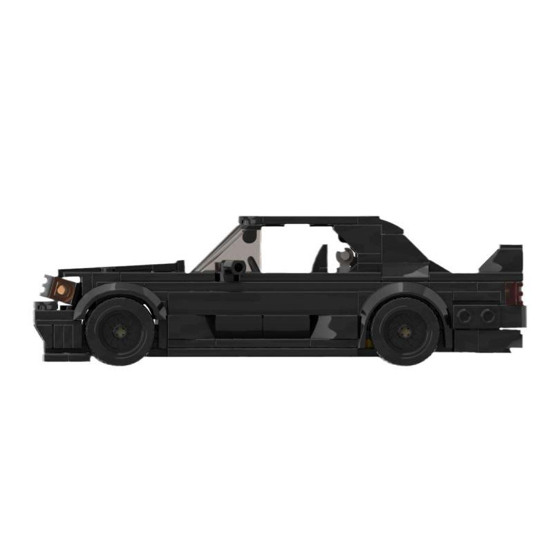 Building Blocks Mercedesed-Benzed Speed Techniced 190E EVO II small particle assembly mini car vehicle model toy gift Educational DIY Puzzle STEM
