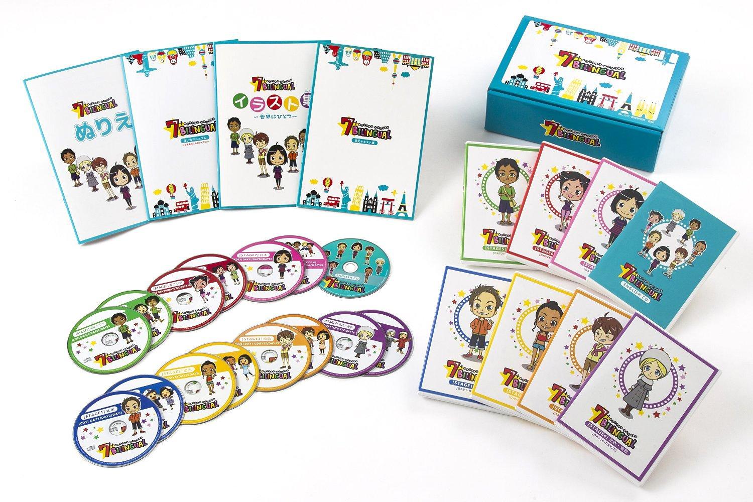 

Shichida Style English Conversation Teaching Material Plus For Children and Toddlers [Genuine Product] 7+BILINGUAL (Seven Bilingual)