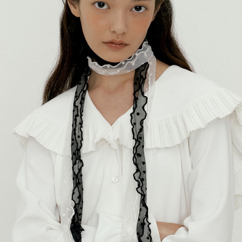 BB’DE SOLI’DE lottie lace scarf - set