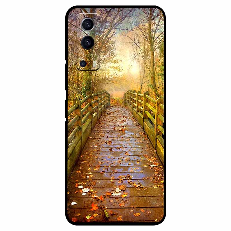 For vivo Y72 5G Case Shockproof Soft silicone TPU Back Cover For vivo Y52 5G Phone Cases for vivoY72 Y 72 52 5G Case Cute Capa