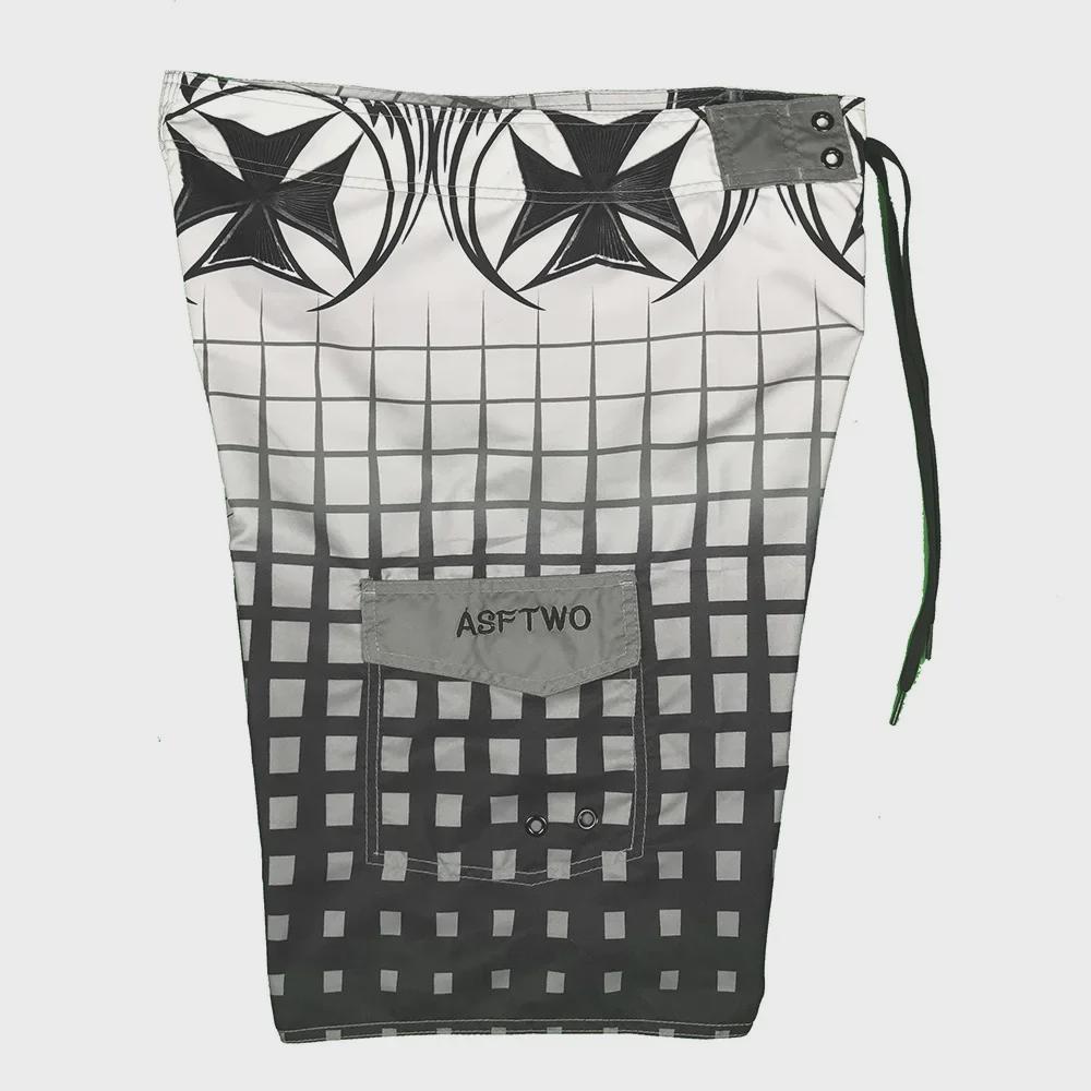 Men's Quick-Dry Plaid Surf Shorts - 2023 Summer Vacation Beachwear in Four Colors