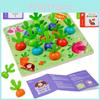 Wooden Dragon Bubble Carrot Building Blocks Brain Puzzle For Kids Learning Toys