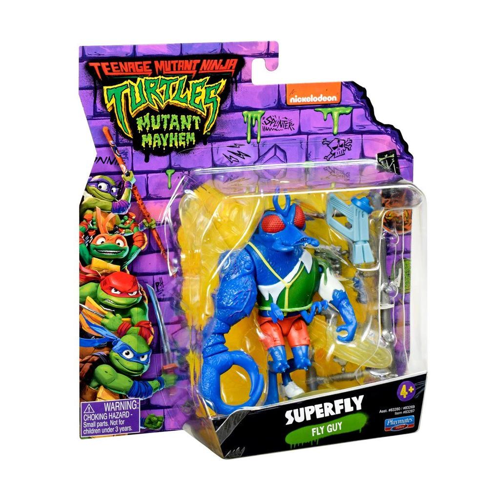 Figure Teenage Mutant Ninja Turtles Superfly TMNT Ninja Turtles Toy 11 Cm
