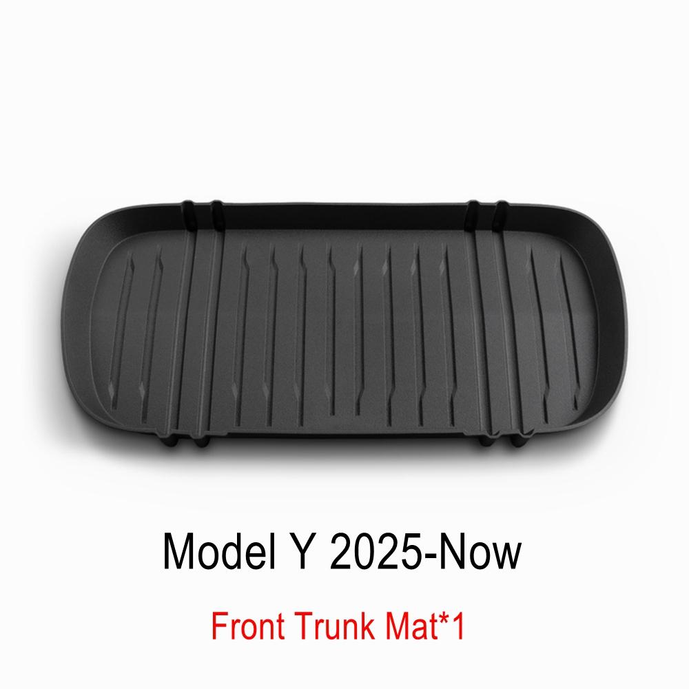 for 2025 2026 Tesla Model Y Juniper Front Trunk Mat Partition Board TPE Frunk Mads Protector Pad Organizer Storage Box Accessory