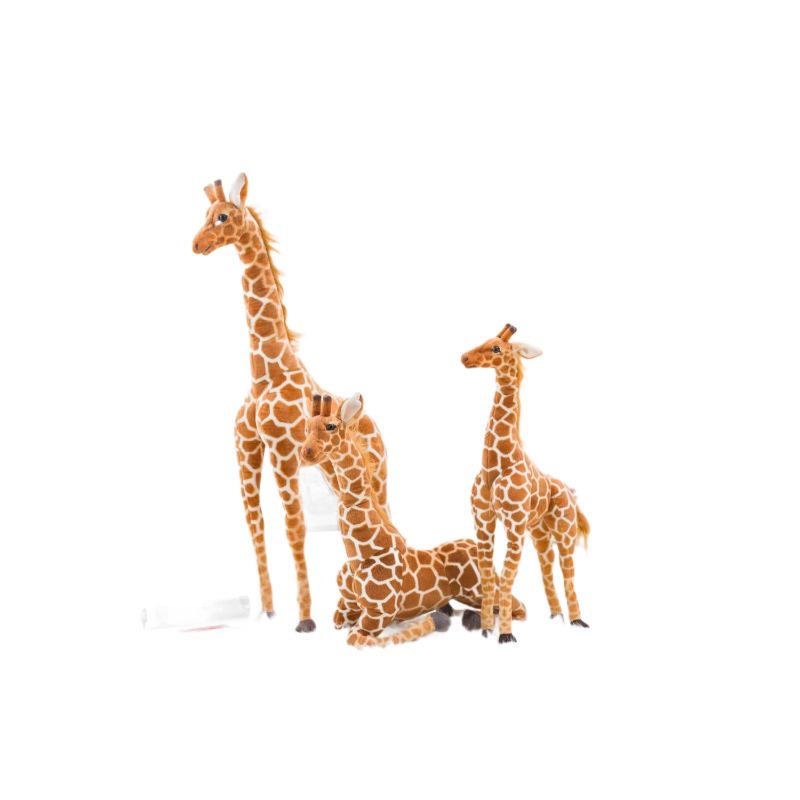 Creative Cartoon Giraffe & Deer Plush Toy Simulation Doll