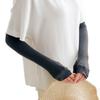 Arm Cool UV Arm with Thumb and Palm Free Dark Gray [Atsugi] Covers, Covers, Anti-Slip, Size, Women's, SPA1650,