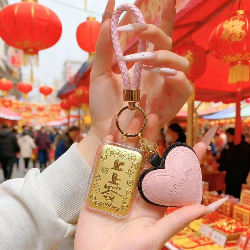 Imperial 999 Pure Gold Princess Lucky Charm Pendant & Phone Lanyard - Get Rich Gift Bag