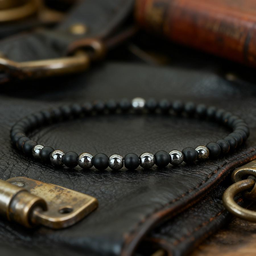 

Noter Men Bracelet 4mm Beads Tiger Eyes Lava Howlite Stone Meditation Healing Braslet 6 Colors Available Pulseria Hombre Joias