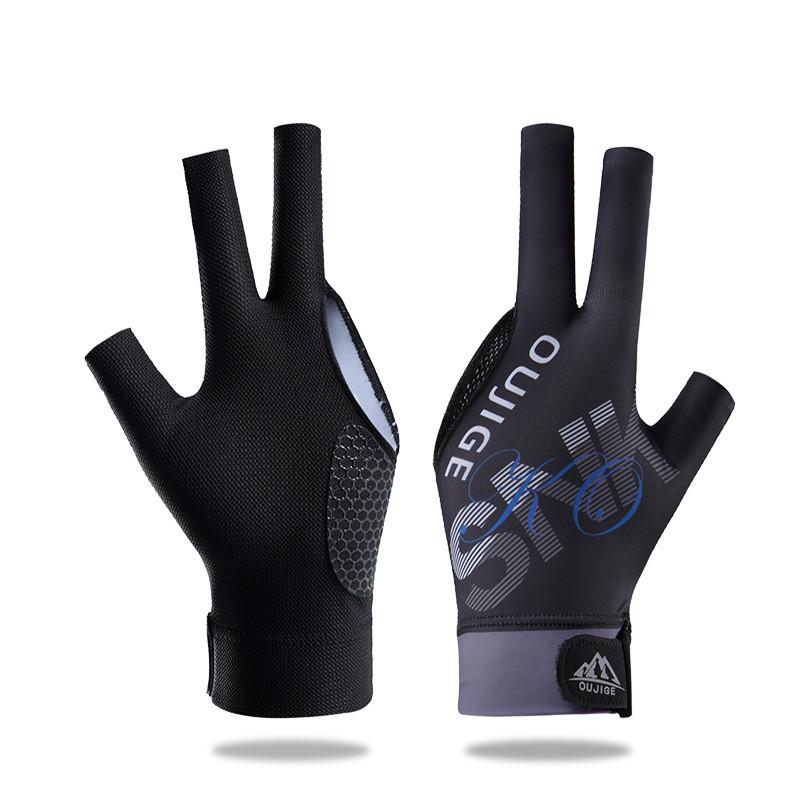 

Snooker Pool Handwear With Moisturewicking Fabric For Professional Play серый
