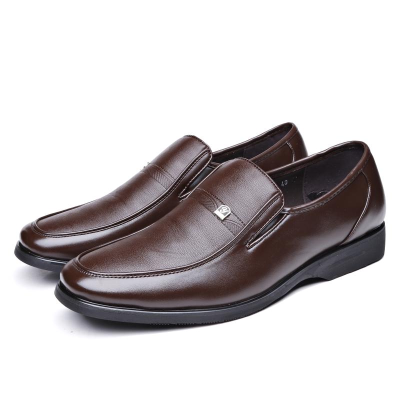 Formal Shoes for Men Business Shoes Male Casual Shoes Gentleman Slip-On Shoes Leather Shoes
