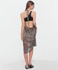 Yuum Velvet Mesh One-Piece Gray