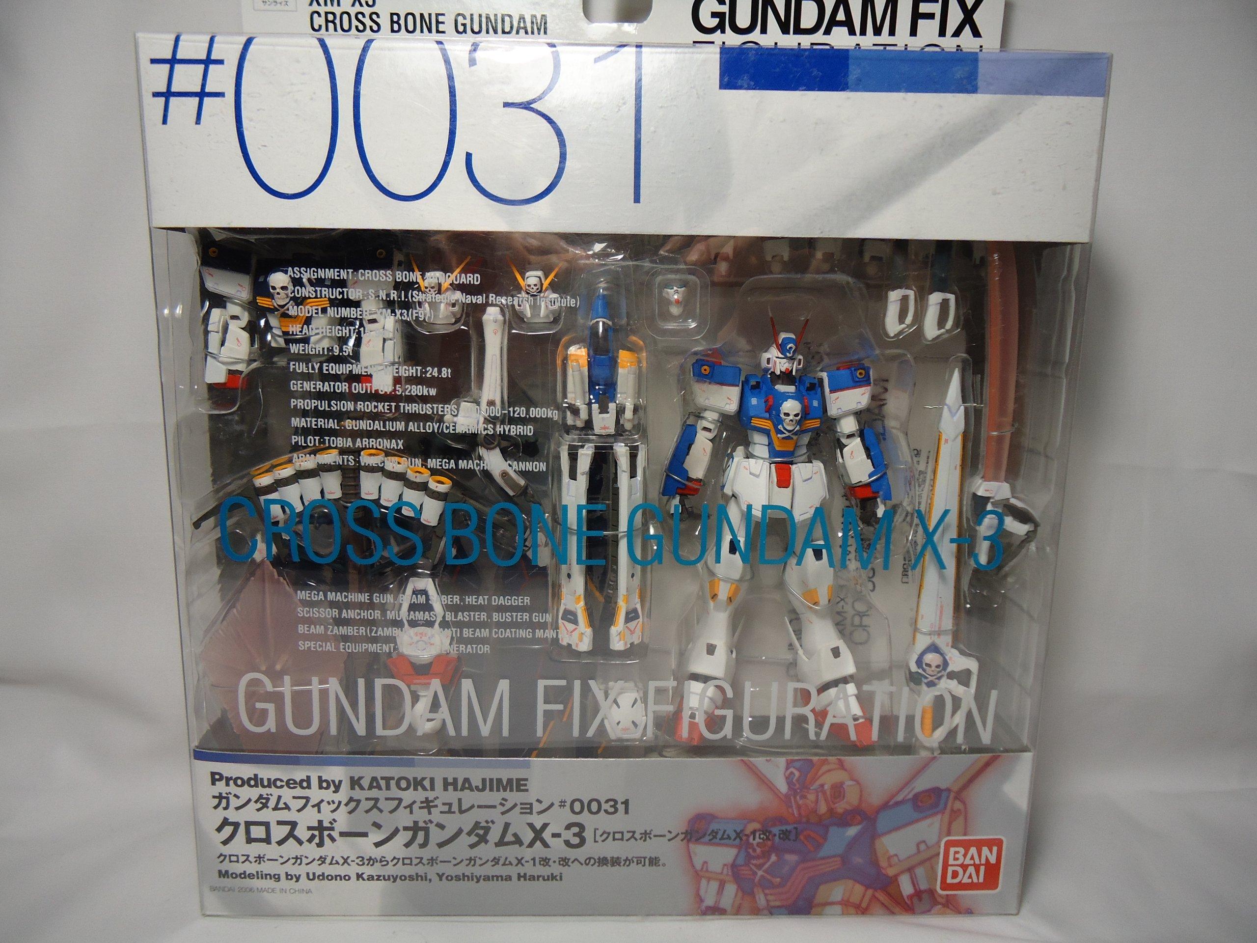 

TAMASHII NATIONS Crossbone Gundam x 3 GFF#0031