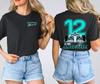 2026 Antonelli 12 Koszulka Wyścigowa Męska Damska Letnia Bawełniana Ubrania Y2K Moda Oversize Krótki Rękaw Unisex Streetwear