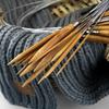 Bamboo & Steel Circular Knitting Needles Set for Sweaters, Scarves, and Sleeves