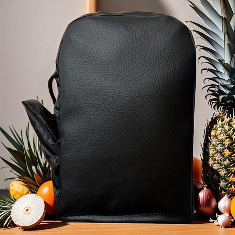 Winter Elektrofahrradhandschuhe, warmer und dicker Lenkerüberzug, regen- und winddichter Motorrad-PU-Leder-Handüberzug, Baumwoll-Lenkerüberzug