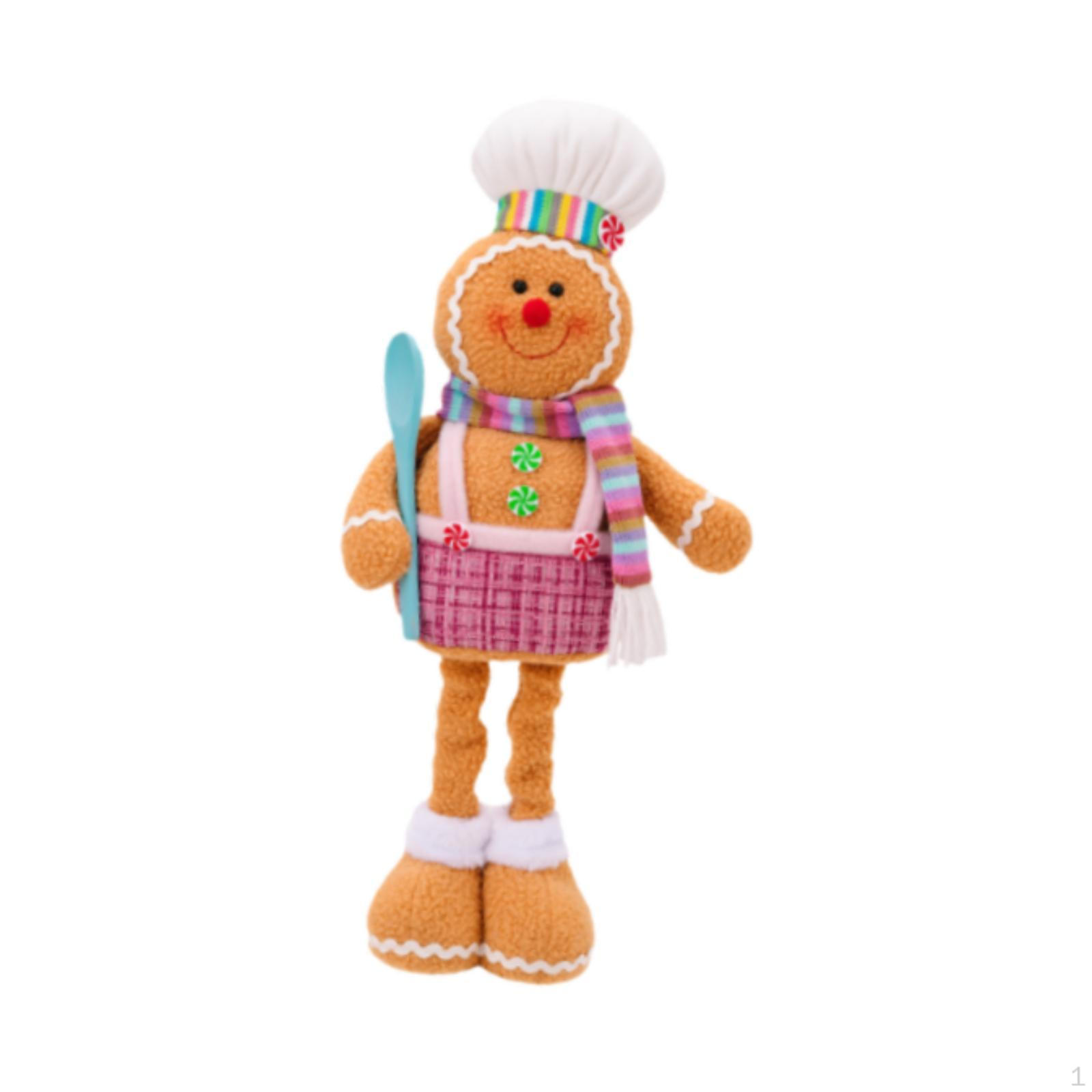 

Кукла Рождественские украшения Игрушка Рождественская статуэтка Фигурки Украшения Украшение Стоящее для Style A