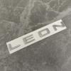 1 Stuks Auto Embleem LEON Letter Kofferbak Achter Sticker Auto Badge Sticker 3D Decoratie Logo Auto Buiten Sticker Auto Accessoires