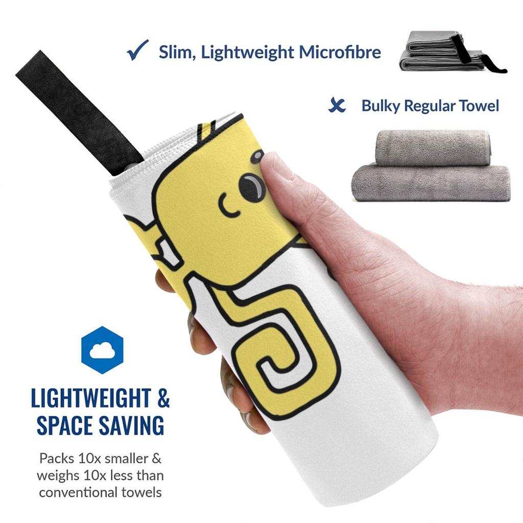 Wow Wow Wubbzy  Beach Towel Soft Microfiber Quick Dry Absorbent Quick Towels For Bath