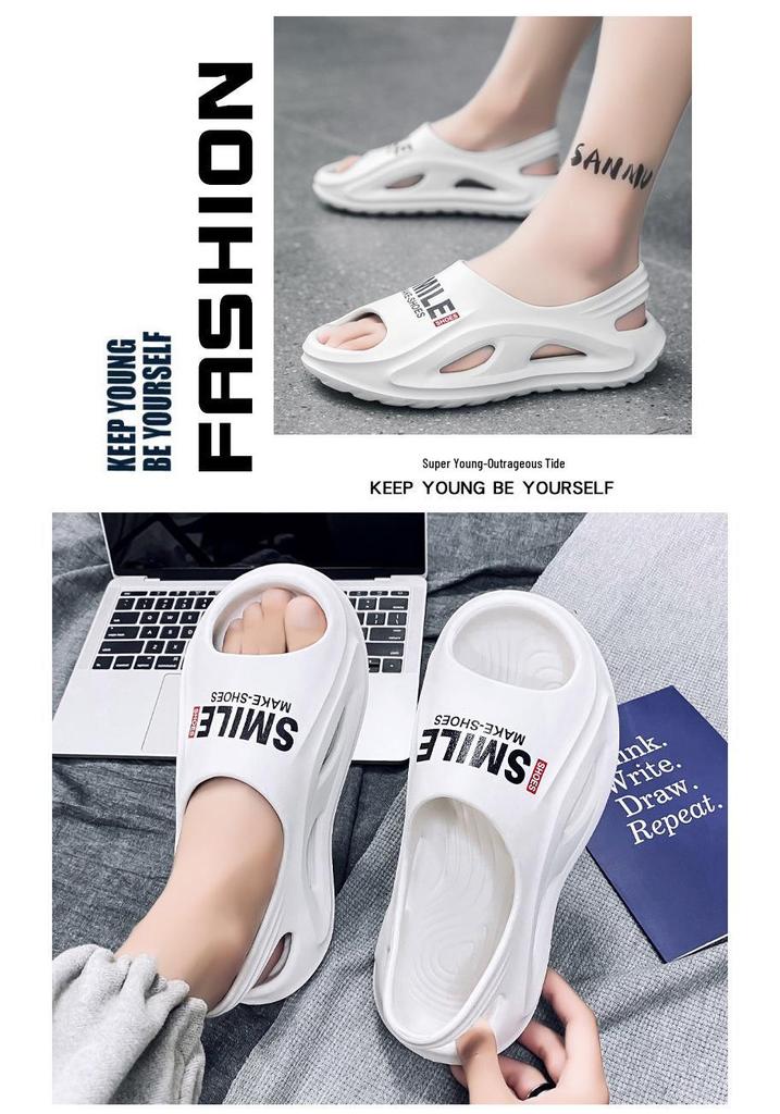 Herren Rutschfeste Trendige Strandsandalen: Sommer 2025 Neuheiten, Modische Outdoor Freizeitslipper