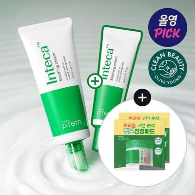 Makeprem Inteca Beruhigende Creme 70ml spezial (+31ml Creme + 2 Pads*2)