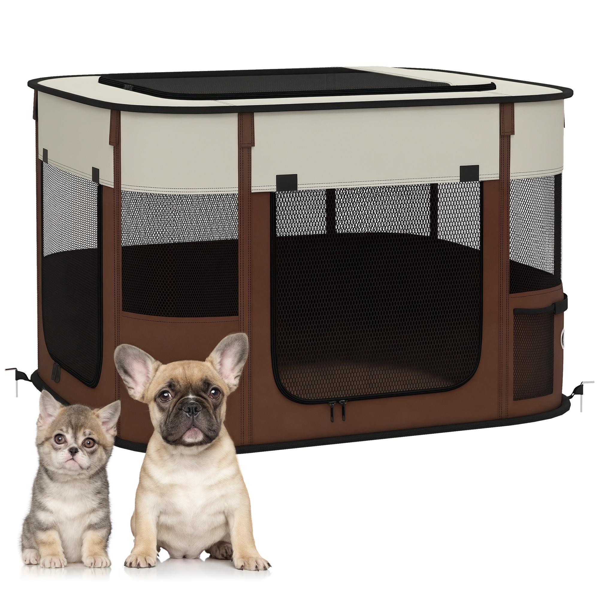 Foldable Dog Pen with Storage Bag