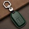 Leather Car Key Case Cover Shell For Honda Civic Accord Fit Hrv Crv Jazz City Protector