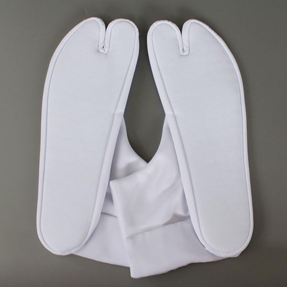 [hgb077] Fukusuke Tabi (Japanese Split-toe Socks) - Stretch (Made In Japan) - 4-hook Clasp, Cushioned Sole (regular Type) 3082J [Kimono Biyori] (3L)