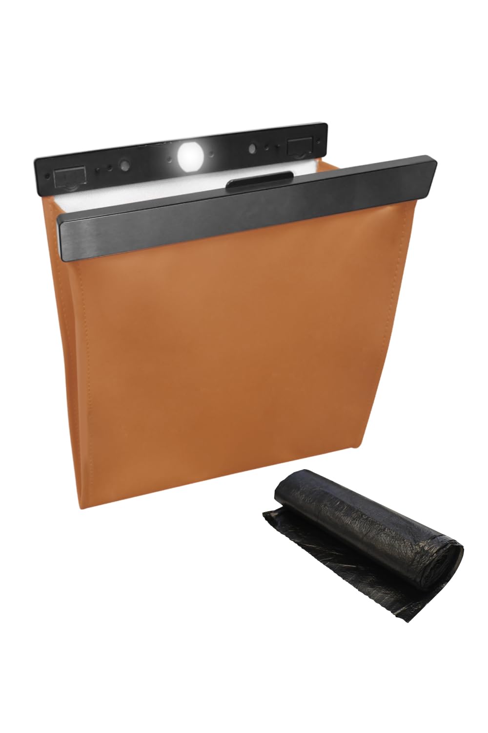 

DriveLife Тонкий Автомобильный Мусор Заднее Сиденье Пыль Мелкие Предметы Легкий Чехол для Спинки Сиденья 1 шт. Банка, Мусорное Ведро, Чехол, Хранение, Органайзер, Установка, Свет, Коричневый,