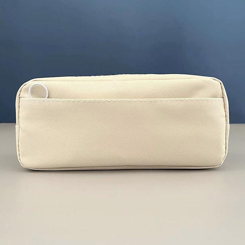 

Пенал великої ємності, одноколірна сумка для ручок, ящик для зберігання канцелярських товарів для студентів бежевий