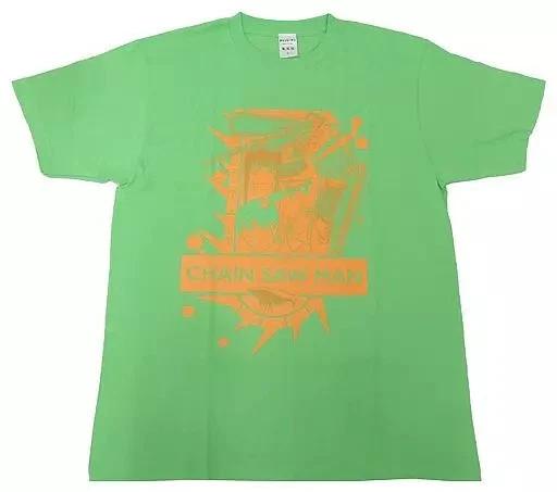 

T-shirt Green L Chainsaw Man Size 74cm 2XL