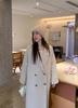 2025 Korean Style Wool Mid-Length Over-the-Knee Coat