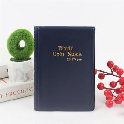 120-Fächer Münz- und Banknoten-Sammleralbum für Gedenkmünzen, Antike Münzen und Bronzemünzen