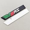 DCLR3 NEUES 3D-Metall-RS-Logo VRS Auto Frontgrill-Emblem Heckklappen-Abzeichen Für Skoda VRS Octavia 2 3 Rapid Kodiaq Karoq Fabia Kamiq Superb